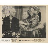 William 'Hoppy' Boyd (1895-1972) Actor Signed Vintage 'False Colors' 8x10 Promo Photo. Good