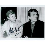 John Leyton signed 10x8 inches black and white photo. Good condition. All autographs are genuine