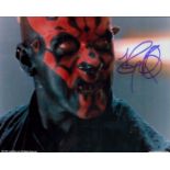 Ray Park signed 10x8inch colour Darth Maul photo. Good condition. All autographs are genuine hand