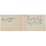 Golf Henry Cotton signed 5x4 album page dated 1948. Good condition. All autographs are genuine