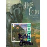 Harry Potter and the Prisoner of Azkaban, an Isle of Man Post Stamp card, No.36. Signed by Robbie