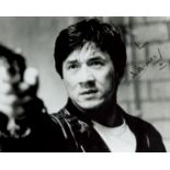 Jackie Chan, a signed 10x8 photo, dated 2002. A Hong Kong actor, filmmaker, martial artist, and