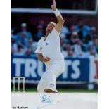 Cricket Ian Botham signed England 8x6 colour photo. Good condition. All autographs are genuine