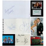 Olympic Signature Collection of 7 Autographs on Various Items Inc Signature Pages. To Include