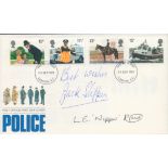 Jack Slipper and Nipper Read, senior police officers. A dual signed Police FDC, postmarked 26th Sept