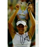 Tennis Laura Robson signed 6x4 colour promo photo. Good condition. All autographs are genuine hand