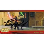 Ray Park signed 4x2inch colour Star wars card. Good condition. All autographs are genuine hand