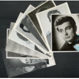 Music, a collection of 10 signed vintage photos of singers, some dedicated. Mainly 5.5x3.5, from the