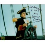 Bernard Cribbins signed Carry On Jack 10x8 colour photo inscribed Left Hand Down a Bit! Bernard