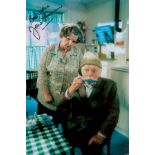 Jane Freeman (Last of Summer Wine) Signed 12x8 inch Colour In Film Photo. Good condition. All