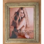 Brigitte Bardot signed 12x10 inch overall framed colour photo. Good condition. All autographs are