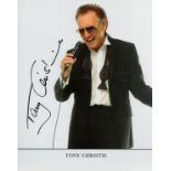 Tony Christie signed 10x8 inch colour photo. Good condition. All autographs are genuine hand