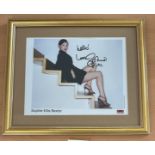 Sophie Ellis Bextor signed 13x11 inch overall framed colour promo photo. Good condition. All