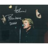 Peter Noone signed 10x8 inch colour photo inscribed Herman Peter Noone 2004. Good condition. All