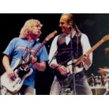 Francis Rossi and Rick Parfitt signed Status Quo 10x8 inch colour photo. Good condition. All