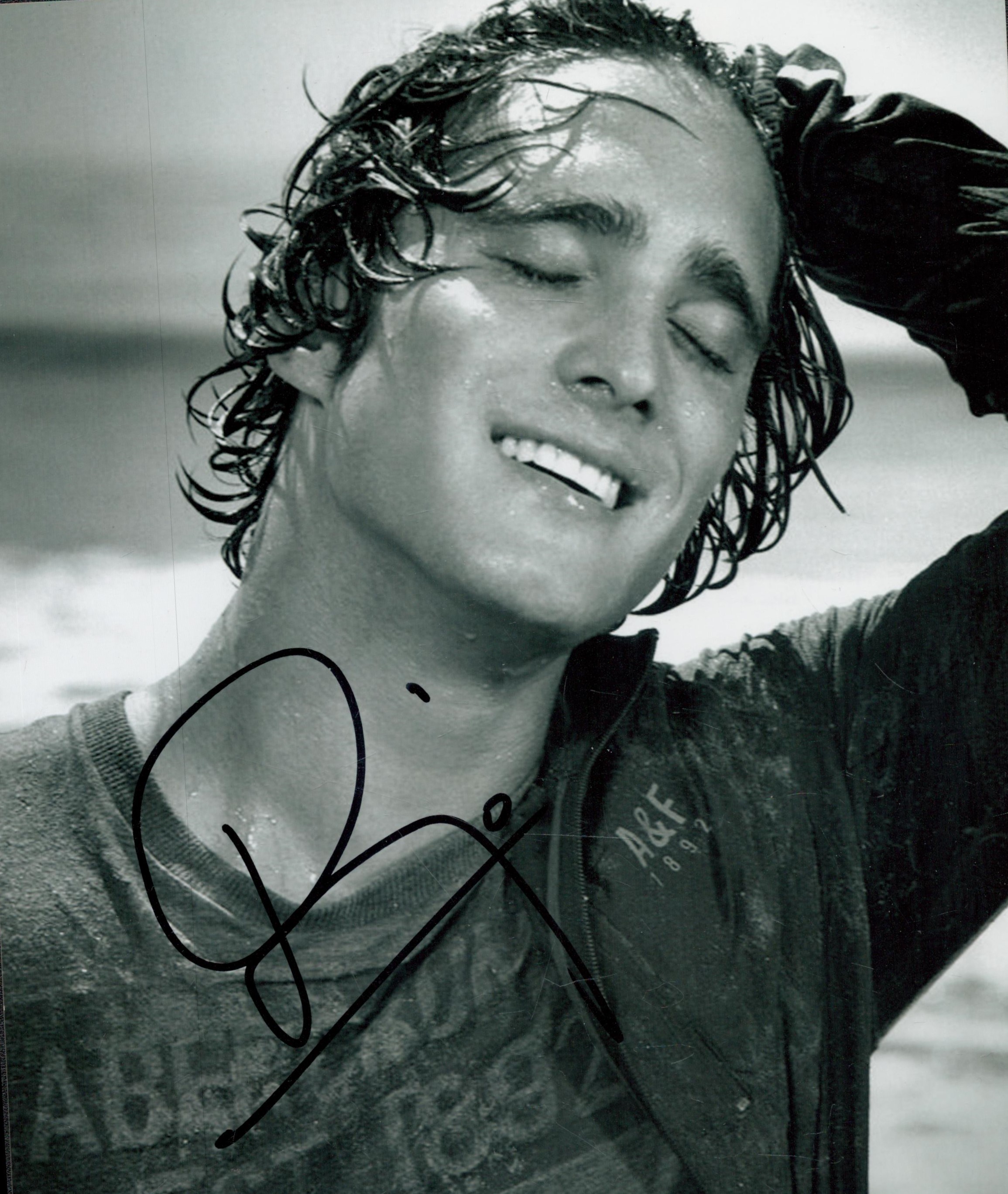 Diego Boneta signed 10x8 inch black and white photo. Good condition. All autographs are genuine hand
