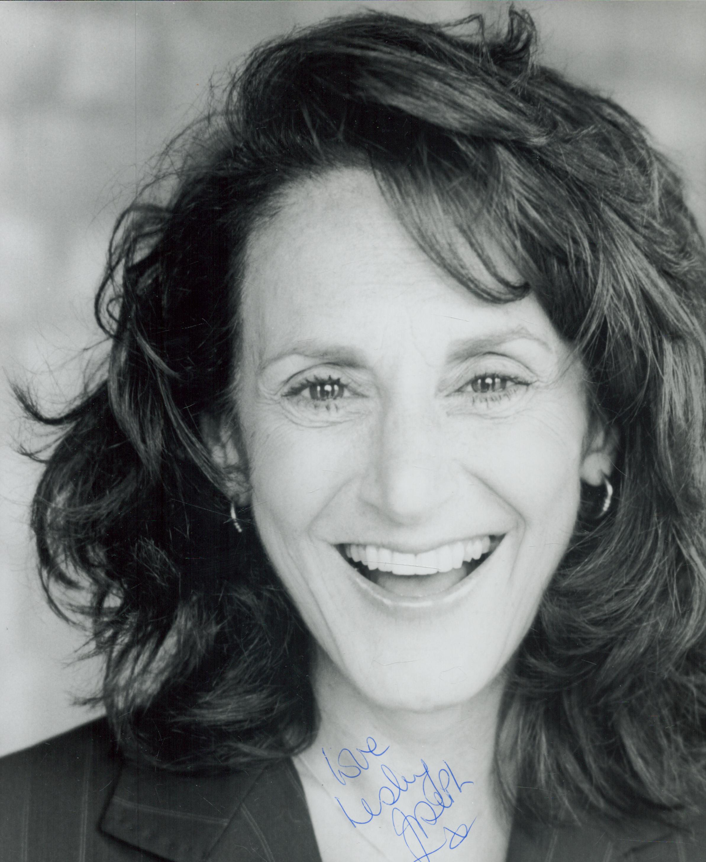 Lesley Joseph signed 10x8 inch black and white photo. Good condition. All autographs are genuine