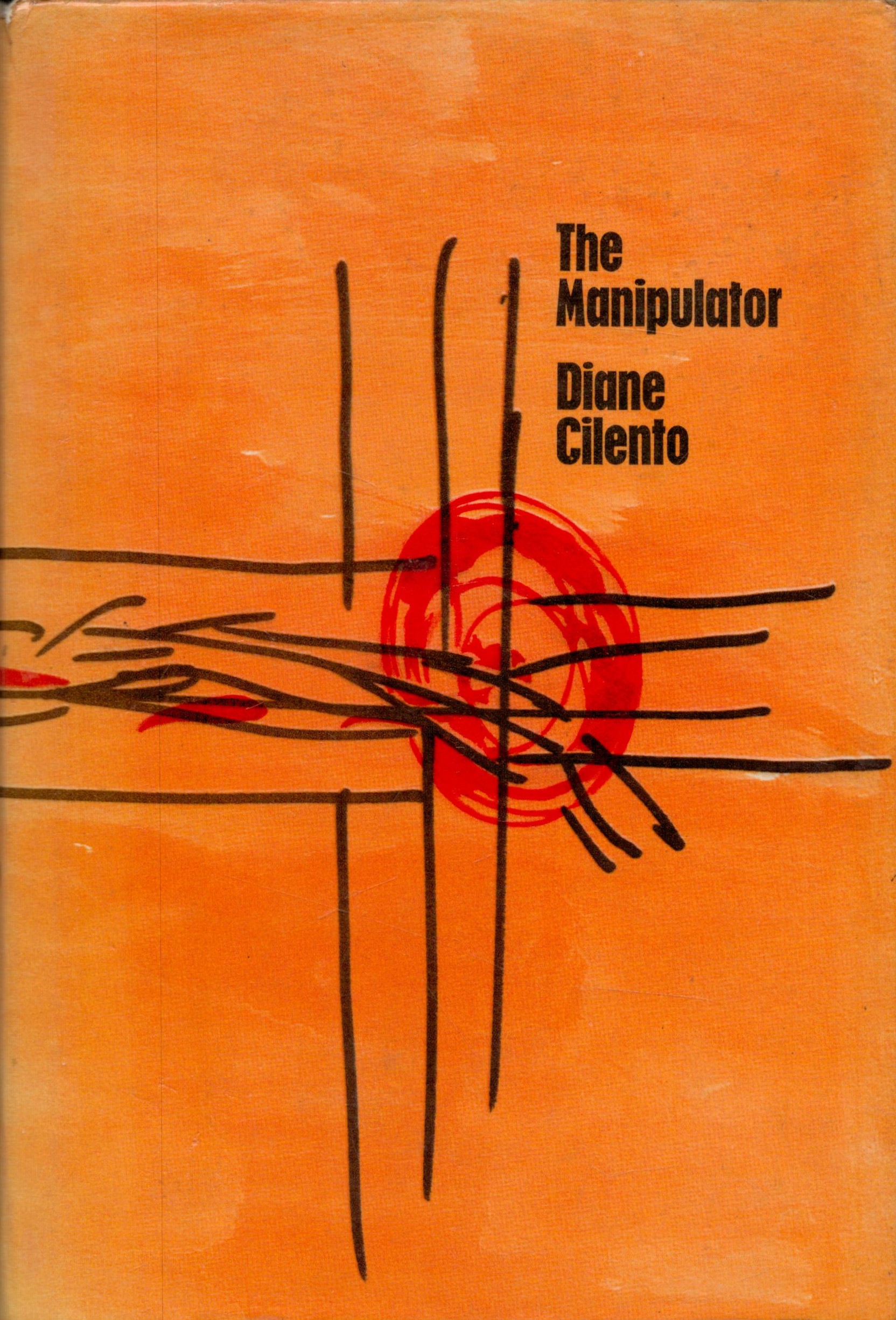 Books. Diane Cilento Signed Autograph Card Loosely inserted into The Manipulator 1st Edition