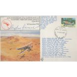 Stamps British Forces Souvenir Cover Signed By Ac Hughie Idwal Edwards Vc 60th Anniversary Of The