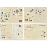 1954 1971 Stamps Collection Country Sweden. Approx. 35 Stamps. We combine shipping on all lots.