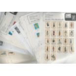 Variety of mainly used postage Stamps Country Greece. 23 Sheets 1973 on an A4 plus 10 Sheets Approx.