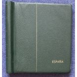 Green Empty Stamp Album Country Spain Years 1975 1984 Approx. Size. 12 x 10 Inch. We combine