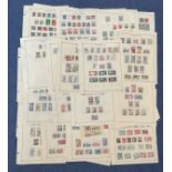 1919 1977 various Stamps Collection Country Czechoslovakia 56 Sheets double sided. Approx Size 11