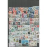 Various used Postage Stamps Collection Country Oslo Norway (Gronland) In an A4 Black Stamp Holder.