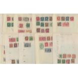 Various Stamps Collection Country Sweden 20 Sheets Approx. Size 6. 5 x 5. 5 Inch. Approx. 190