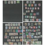 Various Stamps Collection Country Germany Berlin 2 Black Stamp Holder. Approx. Size 12 x 10. 5 Inch.