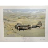 WW2 Colour Print Titled Gathering Strength by Maurice Gardner. Signed in pencil by Maurice Gardner