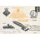 WW2. Miniature submarine (X-Craft) veteran Sub Lt John Lorimer DSO and Lt Cdr GB Honour DSC Signed
