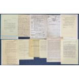 WW2. Collection of Letters. Some original some copies. Includes original letter to Dowding from