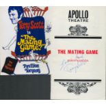 Terry Scott (1927 1994) Comedian Signed 1972 Apollo Theatre Programme 'The Mating Game' Plus