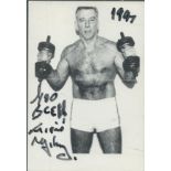 Reg Kray (1933-2000) English Kray Twins Gangster Signed 1997 Photo. Good condition. All autographs
