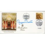 Margaret Thatcher signed Buckingham Palace FDC PM Buckingham Palace SW1 First day open to the public