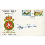 Margaret Thatcher signed Isle of Man Definitive Issue Official FDC PM First Day of Issue 28 May 1975