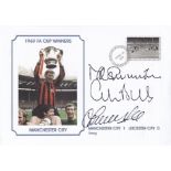 Football Autographed Manchester City Commemorative Cover - A Superbly Designed Modern