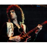 Brian May signed 10x8 inch colour photo. Sir Brian Harold May CBE (born 19 July 1947) is an