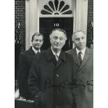 Paul Eddington signed 8x6 inch black and white Yes Prime Minister photo. Good condition. All