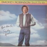 Smokey Robinson American R And b And Soul Singer Lp Record 'Touch The Sky' . Good condition. All