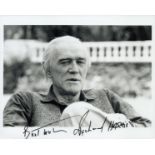 Richard Harris signed 10x8 inch vintage black and white photo. Richard St John Francis Harris (1