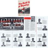 Football Autographed Man United 1963 Fa Cup Winners: An Official Souvenir Brochure For The 1963 Fa