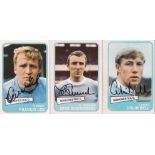 Football Autographed Manchester City 1968/69 A And Bc Trading Cards: A Superb Lot Of Signed