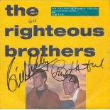 The Righteous Brothers American Musical Duo 45rpm Record 'You've Lost That Loving Feeling' Signed By