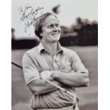 Jack Nicklaus Golf Legend 'The Golden Bear' Signed 8x10 Photo. Good condition. All autographs are
