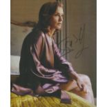 Isabelle Huppert signed 10x8 inch colour photo. Isabelle Anne Madeleine Huppert (born 16 March 1953)