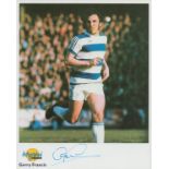 Gerry Francis signed 10x8 inch Queens Park Rangers autographed editions colour photo. Good