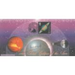 Patrick Moore signed 1999 Total eclipse of the sun FDC. 1 Stamp and 1 postmark 11th Aug 1999.