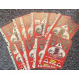 Speedway Collection of Programmes from Belle Vue Speedway dated April, May, June, July and August in